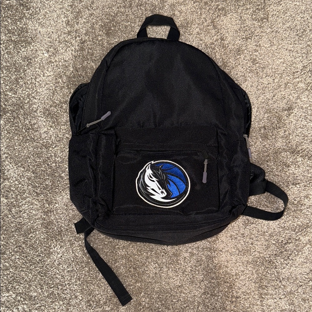 💙Dallas Mavs Black Backpack 💙